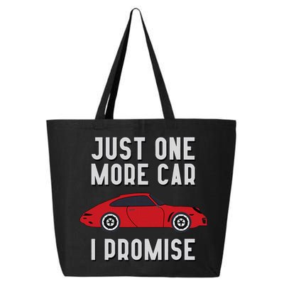 One More Car Part I Promise For Car Enthusiast 25L Jumbo Tote