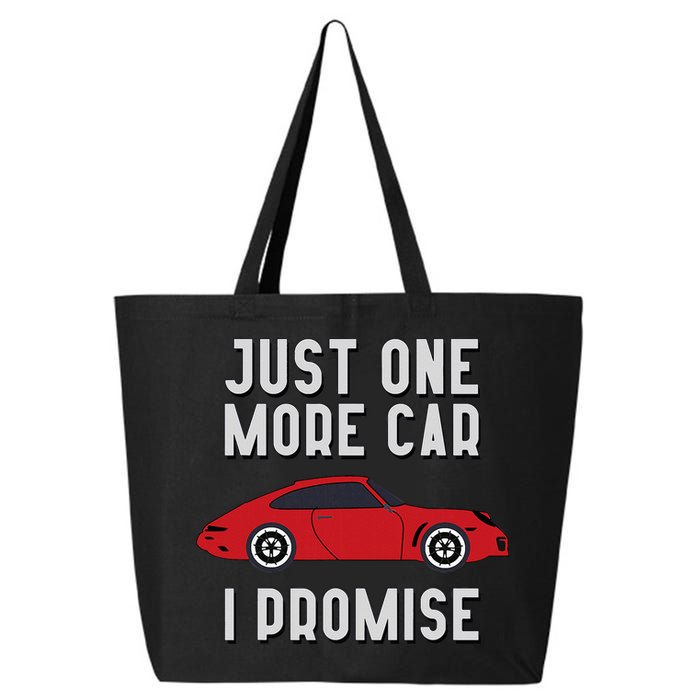 One More Car Part I Promise For Car Enthusiast 25L Jumbo Tote