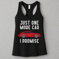One More Car Part I Promise For Car Enthusiast Womens Tank Top