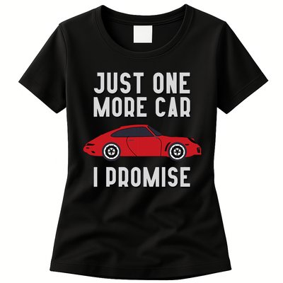 One More Car Part I Promise For Car Enthusiast Womens T-Shirt
