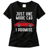 One More Car Part I Promise For Car Enthusiast Womens T-Shirt