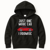 One More Car Part I Promise For Car Enthusiast Kids Hoodie