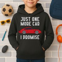 One More Car Part I Promise For Car Enthusiast Kids Hoodie