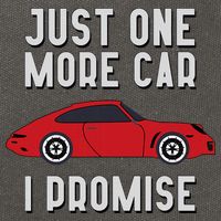 One More Car Part I Promise For Car Enthusiast Cotton Canvas Backpack