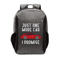 One More Car Part I Promise For Car Enthusiast Vector Backpack