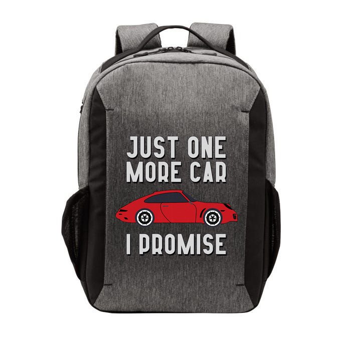 One More Car Part I Promise For Car Enthusiast Vector Backpack