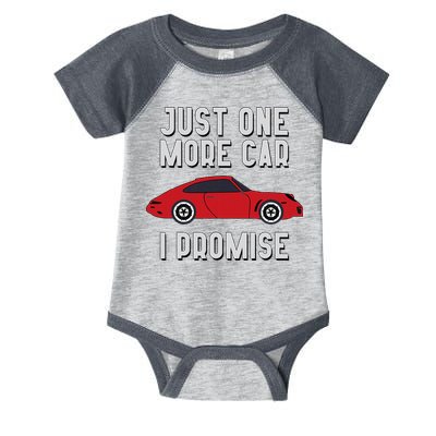 One More Car Part I Promise For Car Enthusiast Infant Baby Jersey Bodysuit