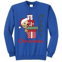 Otter Merry Christmas Festive Season Otter Gift Sweatshirt