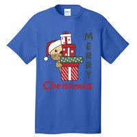 Otter Merry Christmas Festive Season Otter Gift Tall T-Shirt