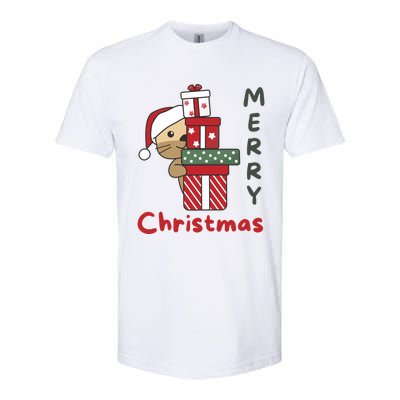 Otter Merry Christmas Festive Season Otter Gift Softstyle CVC T-Shirt