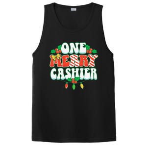 One Merry Cashier Christmas Xmas Holiday PosiCharge Competitor Tank