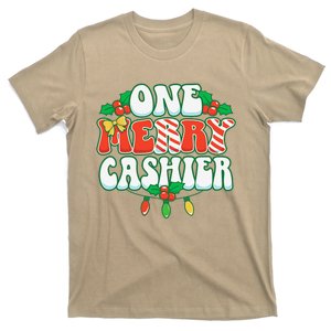 One Merry Cashier Christmas Xmas Holiday T-Shirt