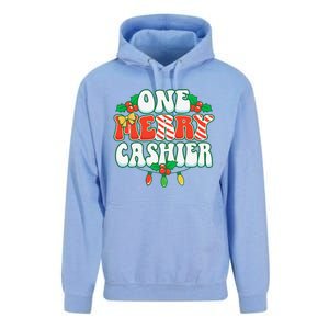 One Merry Cashier Christmas Xmas Holiday Unisex Surf Hoodie