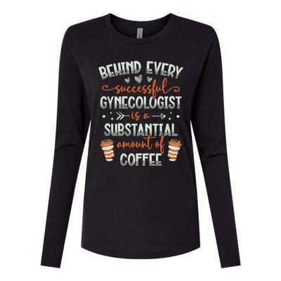 Obgyn Medical Doctor Obstetrician Gynecologist Coffee Cool Gift Womens Cotton Relaxed Long Sleeve T-Shirt