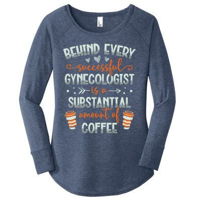 Obgyn Medical Doctor Obstetrician Gynecologist Coffee Cool Gift Women's Perfect Tri Tunic Long Sleeve Shirt