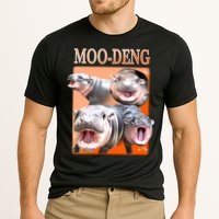 Orange Moo Deng Meme Hippo Performance Shirt