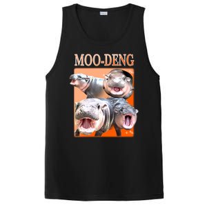 Orange Moo Deng Meme Hippo PosiCharge Competitor Tank