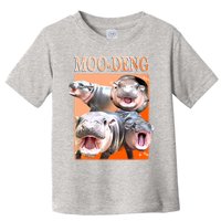 Orange Moo Deng Meme Hippo Toddler T-Shirt