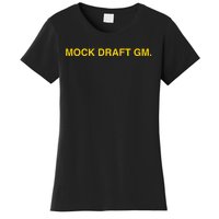 Obviousshirts Mock Draft Gm Women's T-Shirt