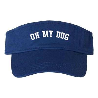 Oh My Dog Great Gift Valucap Bio-Washed Visor