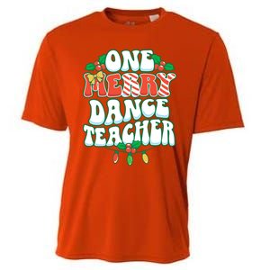 One Merry Dance Teacher Christmas Xmas Dancing Gift Cooling Performance Crew T-Shirt