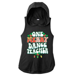 One Merry Dance Teacher Christmas Xmas Dancing Gift Ladies PosiCharge Tri-Blend Wicking Draft Hoodie Tank