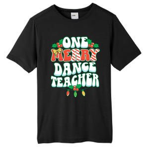 One Merry Dance Teacher Christmas Xmas Dancing Gift Tall Fusion ChromaSoft Performance T-Shirt