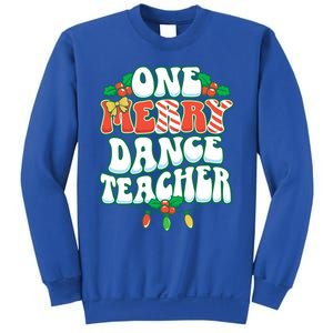 One Merry Dance Teacher Christmas Xmas Dancing Gift Sweatshirt