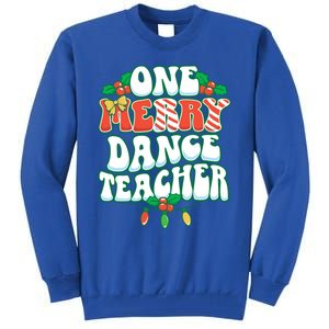 One Merry Dance Teacher Christmas Xmas Dancing Gift Tall Sweatshirt