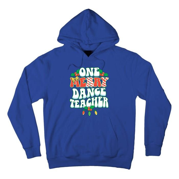 One Merry Dance Teacher Christmas Xmas Dancing Gift Tall Hoodie