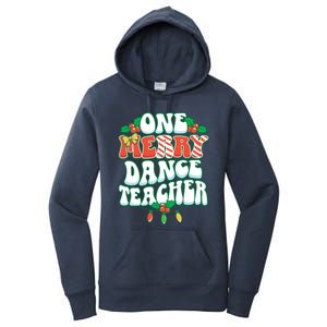 One Merry Dance Teacher Christmas Xmas Dancing Gift Women's Pullover Hoodie