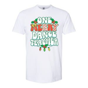 One Merry Dance Teacher Christmas Xmas Dancing Gift Softstyle CVC T-Shirt