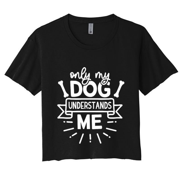 Only My Dog Crop Top