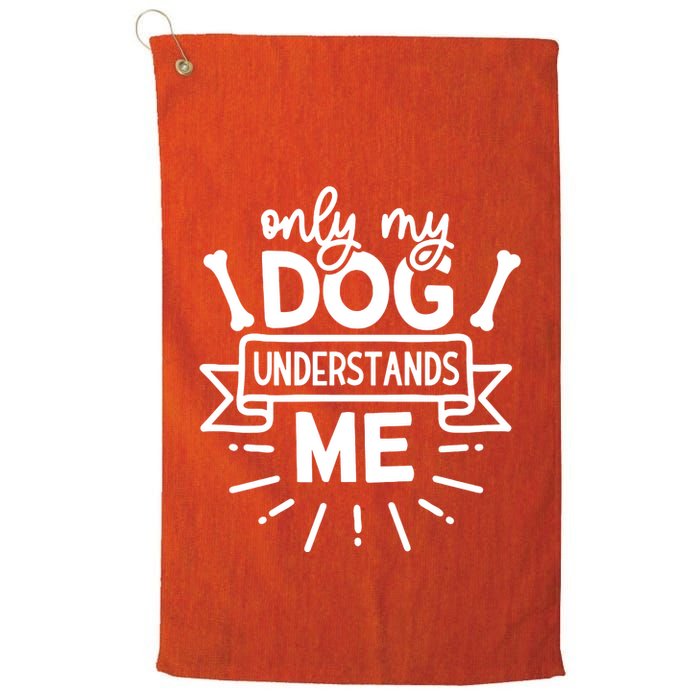 Only My Dog Golf Towel