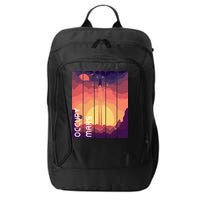 Occupy Mars Elon Musk Spacex Space Landscape Astronaut Planets Stars City Backpack