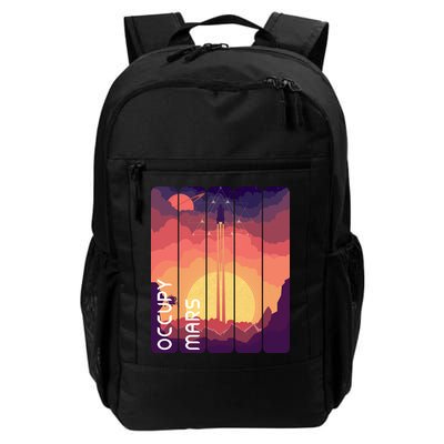 Occupy Mars Elon Musk Spacex Space Landscape Astronaut Planets Stars Backpack