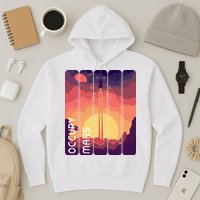 Occupy Mars Elon Musk Spacex Space Landscape Astronaut Planets Stars Hoodie