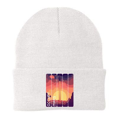 Occupy Mars Elon Musk Spacex Space Landscape Astronaut Planets Stars Beanie