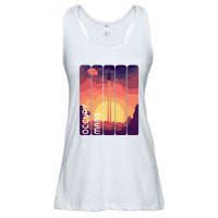 Occupy Mars Elon Musk Spacex Space Landscape Astronaut Planets Stars Ladies Essential Flowy Tank