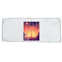 Occupy Mars Elon Musk Spacex Space Landscape Astronaut Planets Stars Large Microfiber Waffle Golf Towel