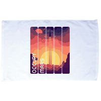 Occupy Mars Elon Musk Spacex Space Landscape Astronaut Planets Stars Microfiber Hand Towel
