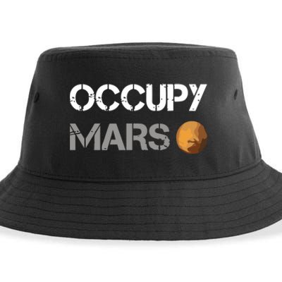 Occupy Mars Elon Musk Spacex Project Sustainable Bucket Hat