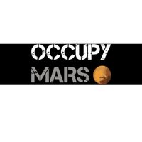 Occupy Mars Elon Musk Spacex Project Bumper Sticker