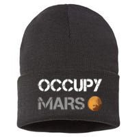 Occupy Mars Elon Musk Spacex Project Sustainable Knit Beanie