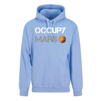 Occupy Mars Elon Musk Spacex Project Unisex Surf Hoodie