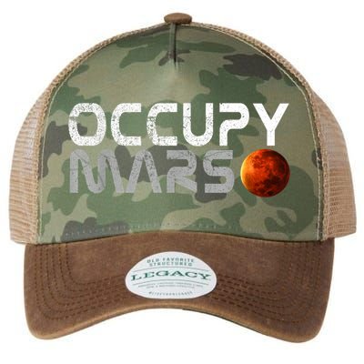 Occupy Mars Elon Musk SpaceX Project Gift Ideas Occupy Mars Trending Legacy Tie Dye Trucker Hat