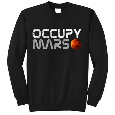 Occupy Mars Elon Musk SpaceX Project Gift Ideas Occupy Mars Trending Sweatshirt