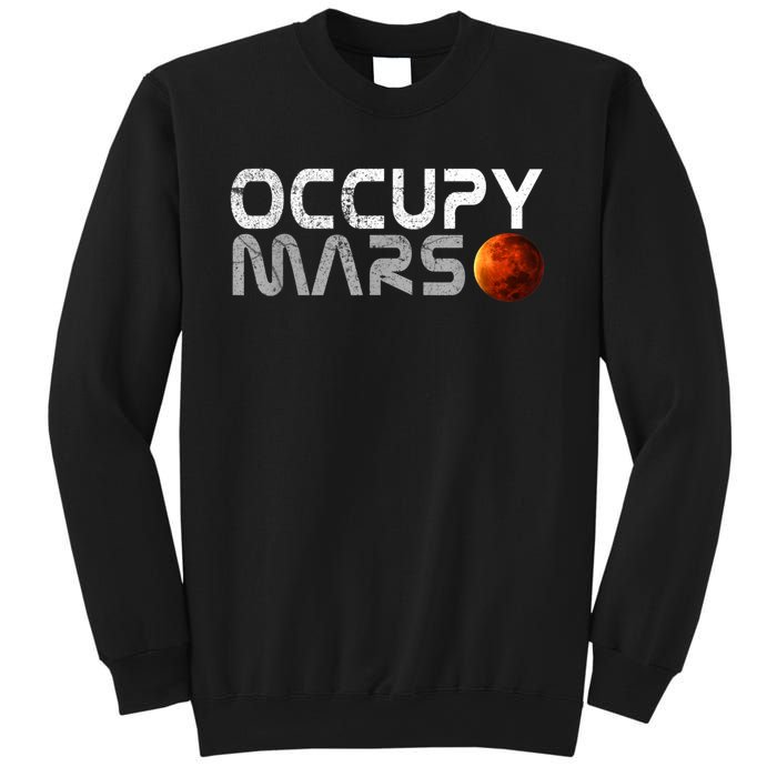 Occupy Mars Elon Musk SpaceX Project Gift Ideas Occupy Mars Trending Sweatshirt