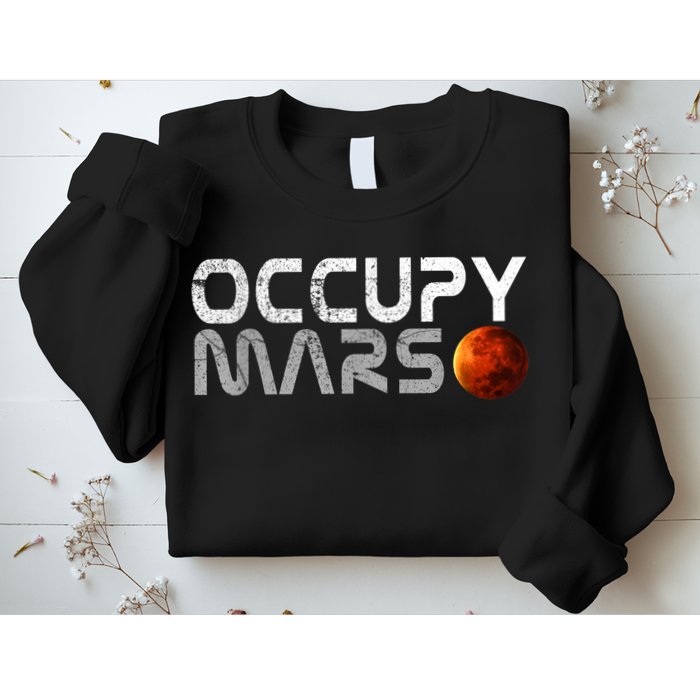 Occupy Mars Elon Musk SpaceX Project Gift Ideas Occupy Mars Trending Sweatshirt