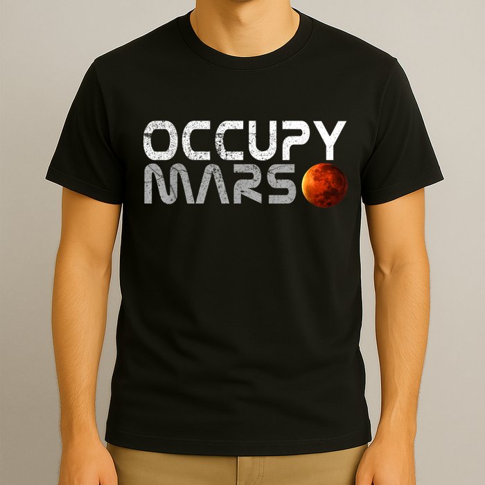 Occupy Mars Elon Musk SpaceX Project Gift Ideas Occupy Mars Trending T-Shirt